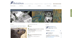 Desktop Screenshot of biohabitats.com